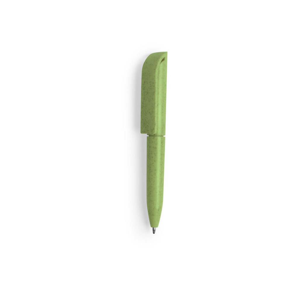 Stylo bille miniature en paille de bl