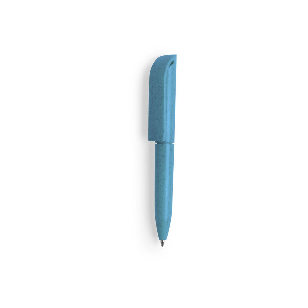 Stylo bille miniature en paille de bl