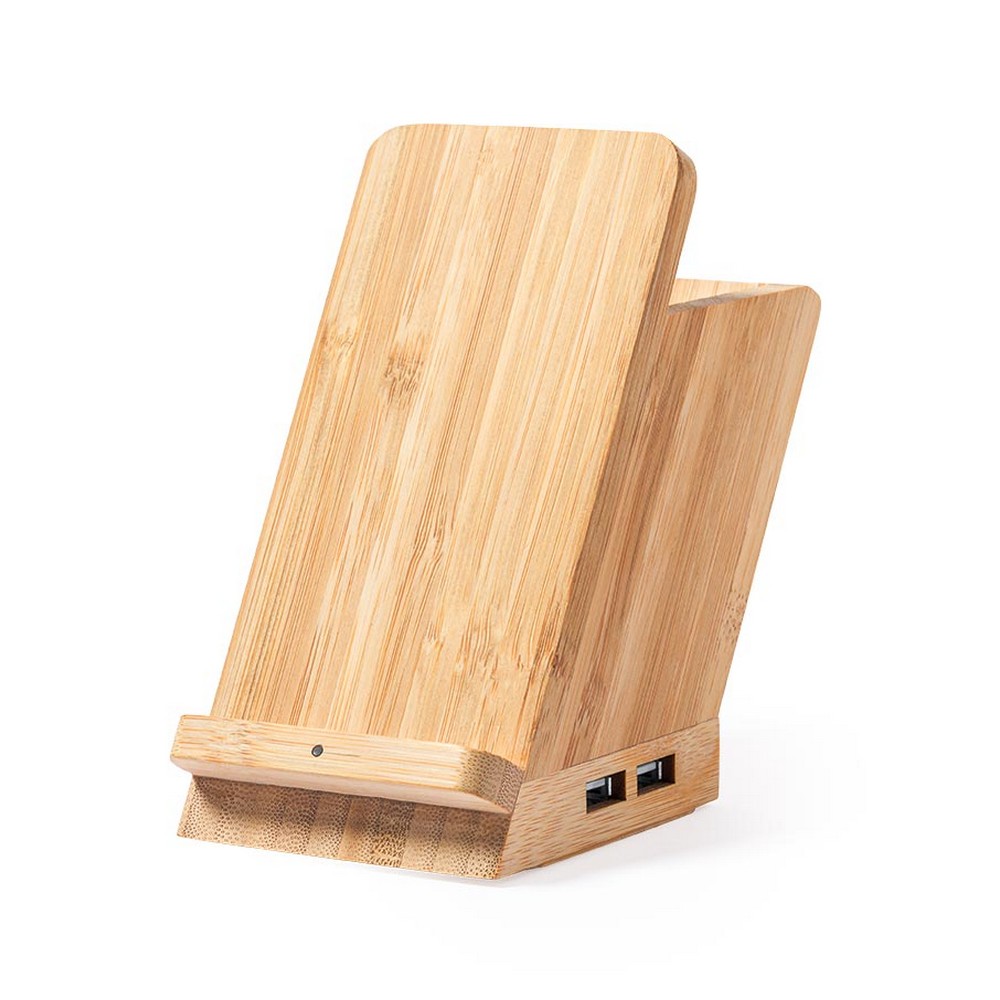 Chargeur sans fil en bambou 5W, hub USB 2.0, porte stylo, support de téléphone, brun clair en bambou Photo 3 clients/infiniprinting/ax/photos_BD/AX13047-P3-Chargeur-sans-fil-en-bambou-5W,-hub-USB-2.0,-porte-stylo,-support-de-telephone-publicitaire-.jpg