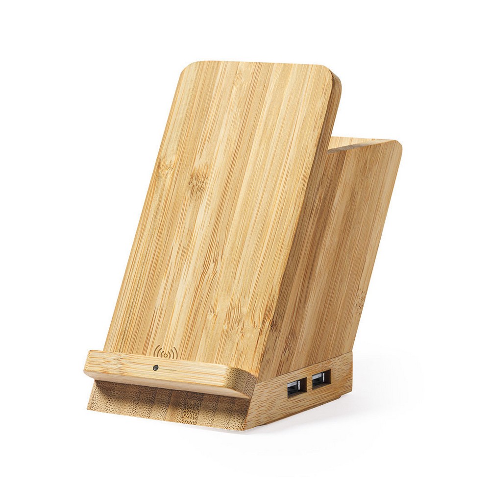 Chargeur sans fil en bambou 5W, hub USB 2.0, porte stylo, support de téléphone, brun clair en bambou Photo 5 clients/infiniprinting/ax/photos_BD/AX13047-P5-Chargeur-sans-fil-en-bambou-5W,-hub-USB-2.0,-porte-stylo,-support-de-telephone-imprime-.jpg