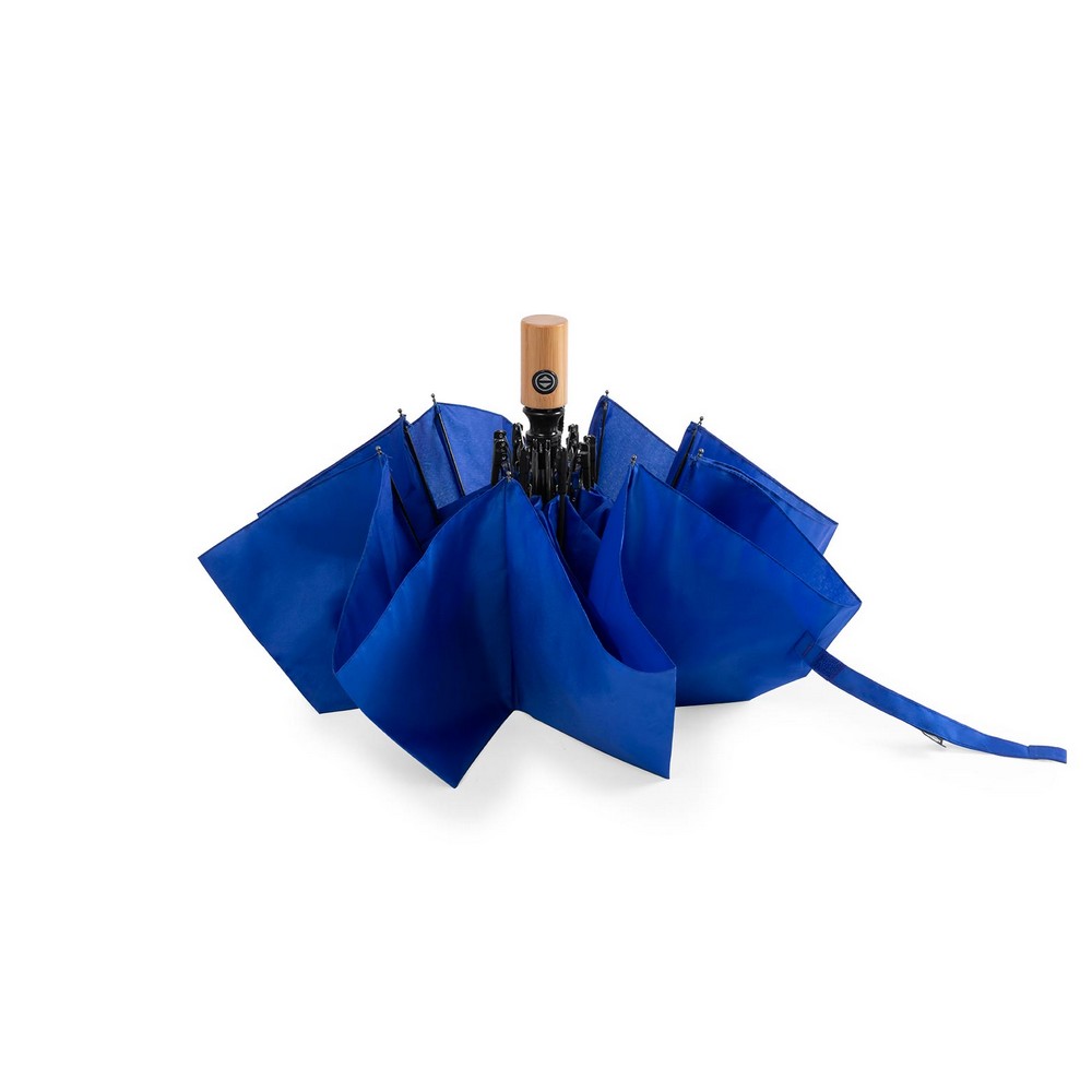 Parapluie automatique coupe vent en RPET, pliable, bleu en pongé 190T RPET Photo 5 clients/infiniprinting/ax/photos_BD/AX13221-P5-Parapluie-automatique-coupe-vent-en-RPET,-pliable-imprime-bleu.jpg