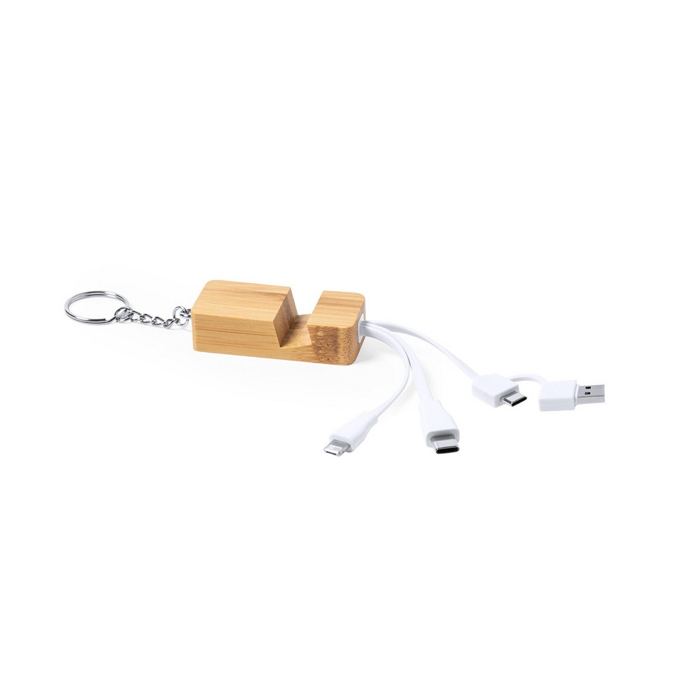 C�ble de charge support de t�l�phone porte-cl�s