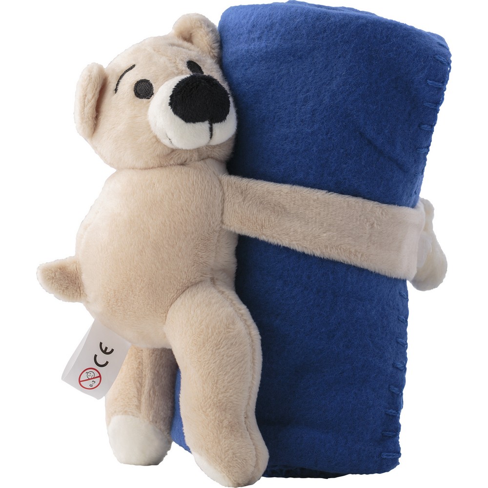 Ours en peluche avec couverture