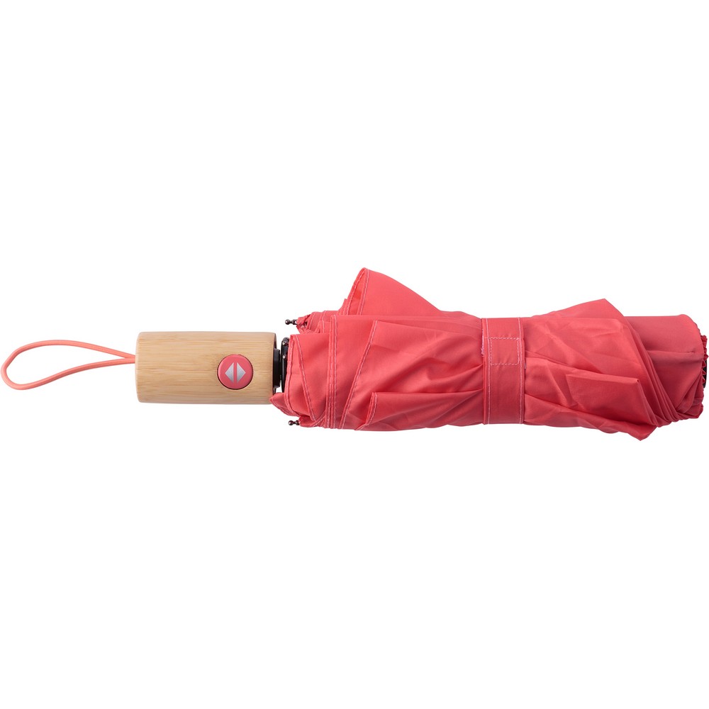 Parapluie automatique RPET, rouge en métal, pongé, bambou, RPET Photo 9 clients/infiniprinting/ax/photos_BD/AX13610-P9-Parapluie-automatique-RPET-publicitaire-rouge.jpg