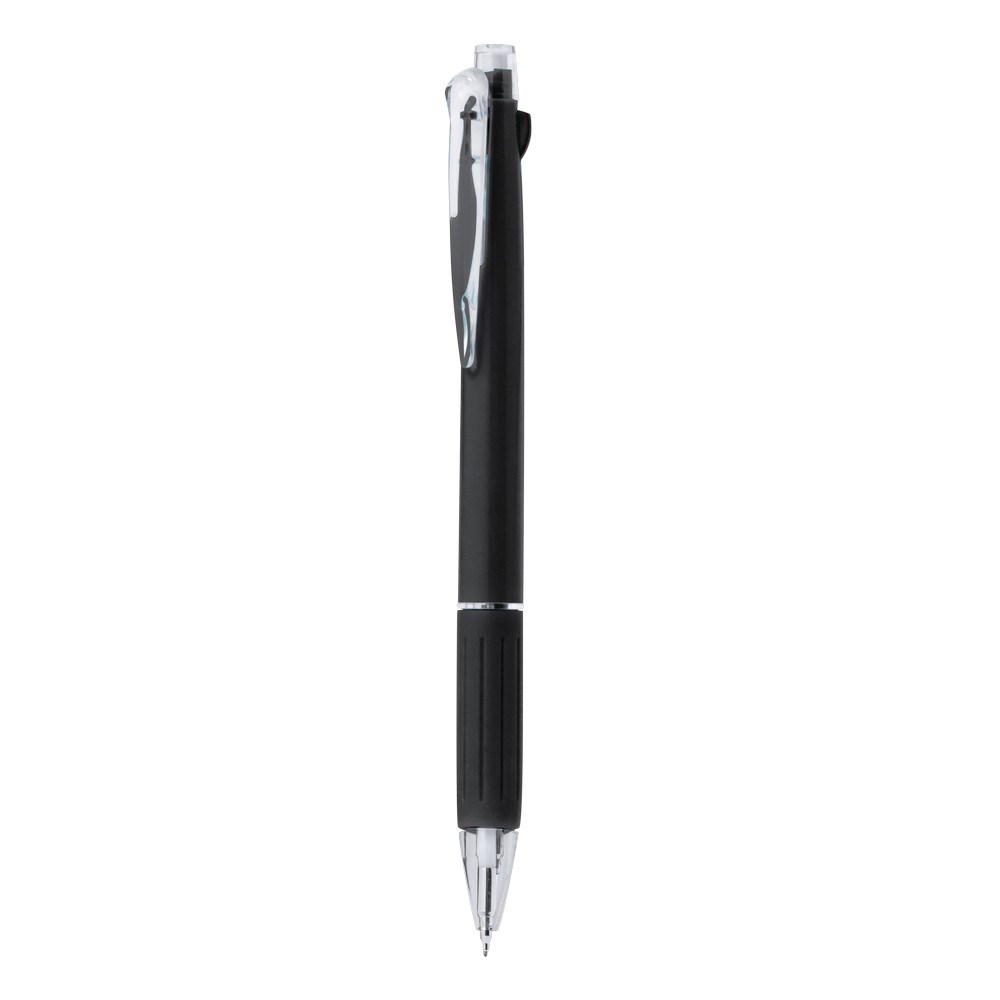 Stylo bille effaable encre multicolore porte-mine