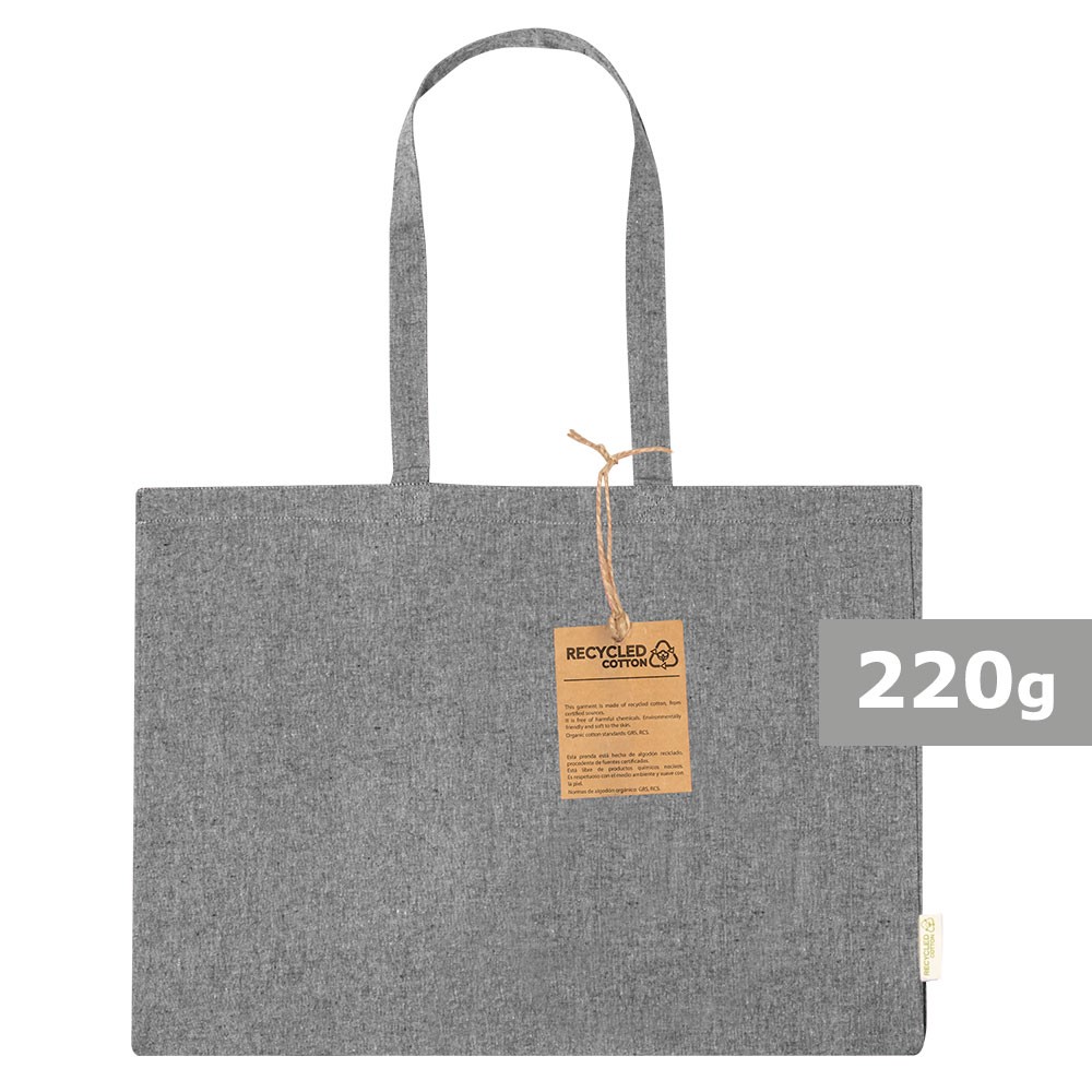 Sac shopping en coton recycl�