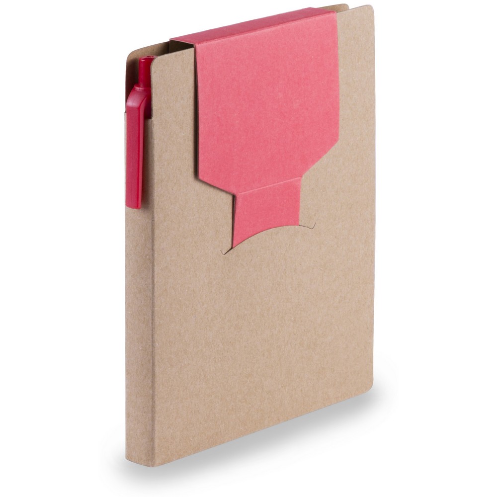 Carnet marque-page autocollantes stylo