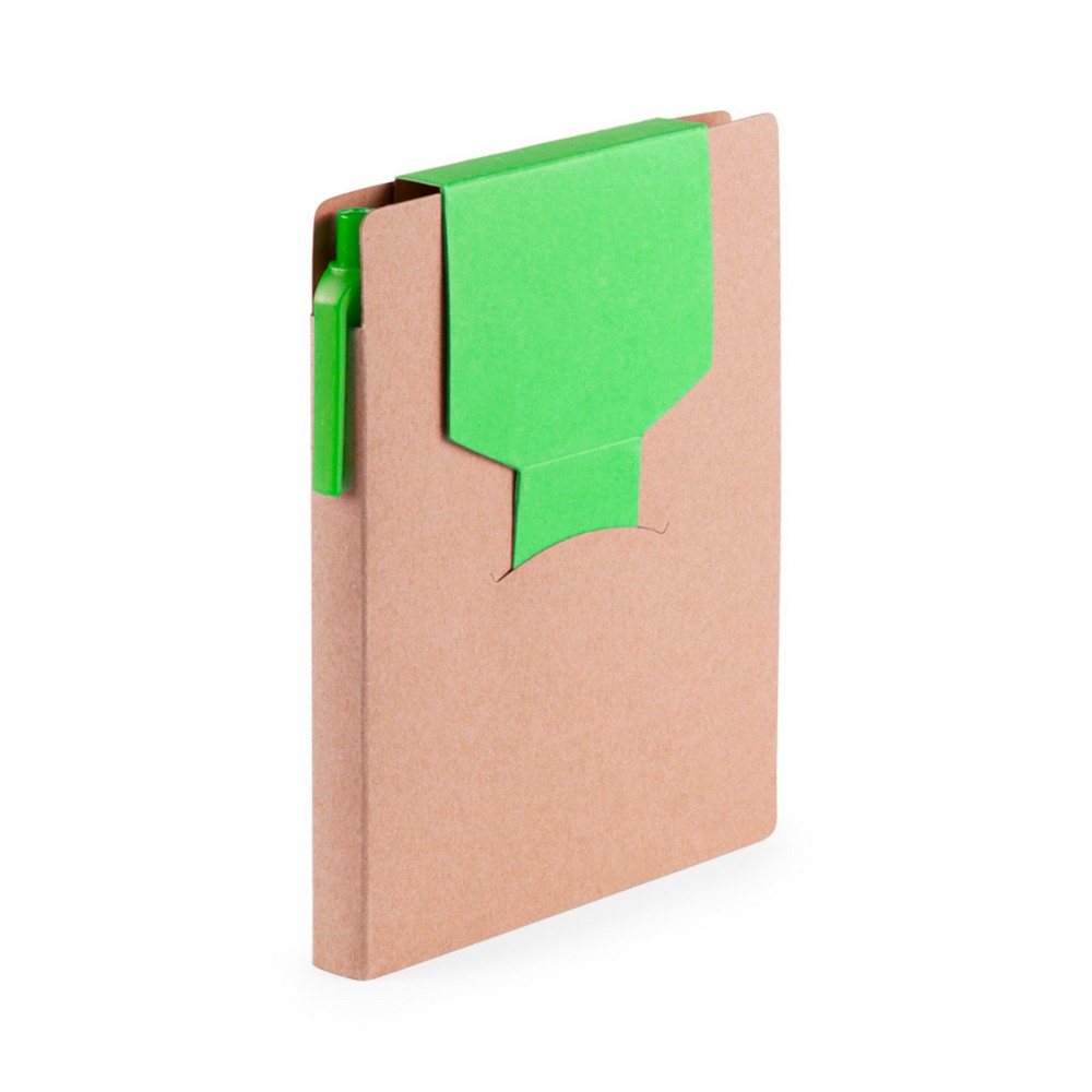 Carnet marque-page autocollantes stylo