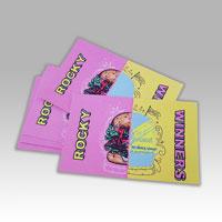 Impression carte à gratter ticket jeux livraison gratuite