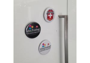 Magnet frigo à personnaliser - Badges vierges 38mm