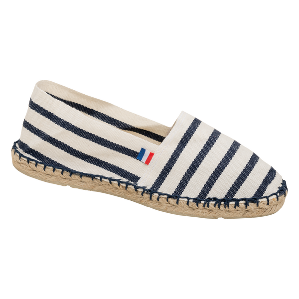 Natural / Navy Stripe