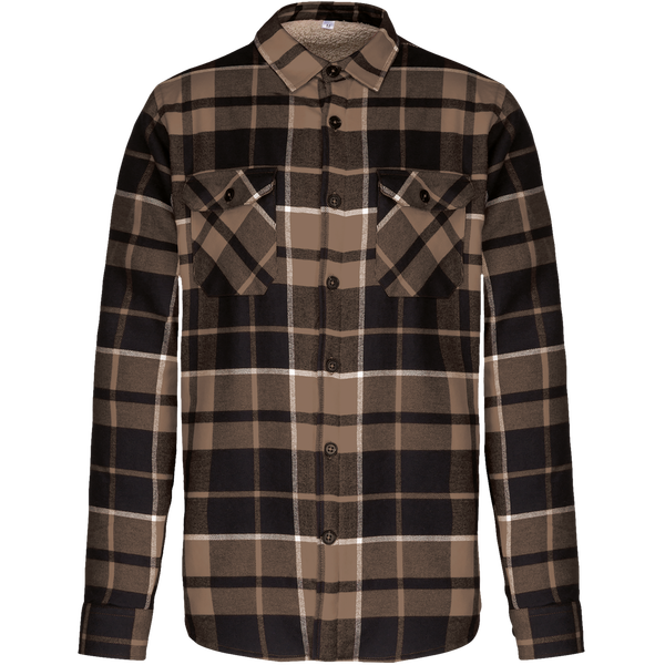 Camel / Black Checked