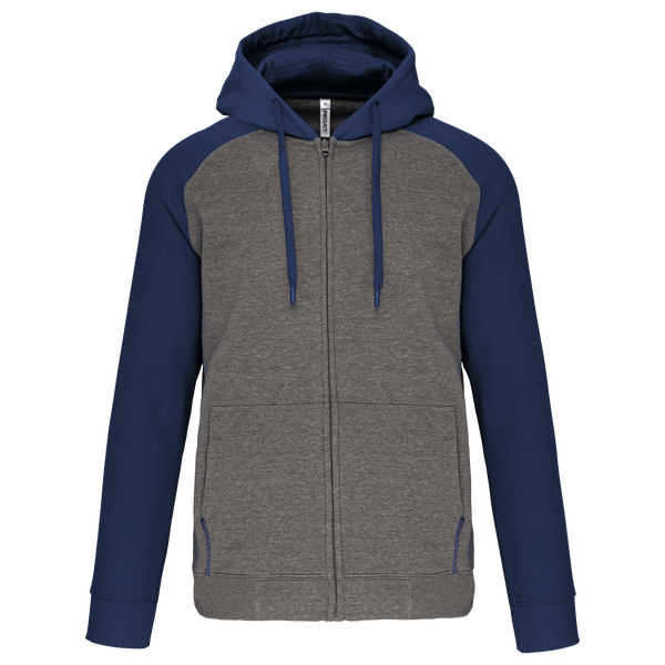 Grey Heather / Sporty Navy