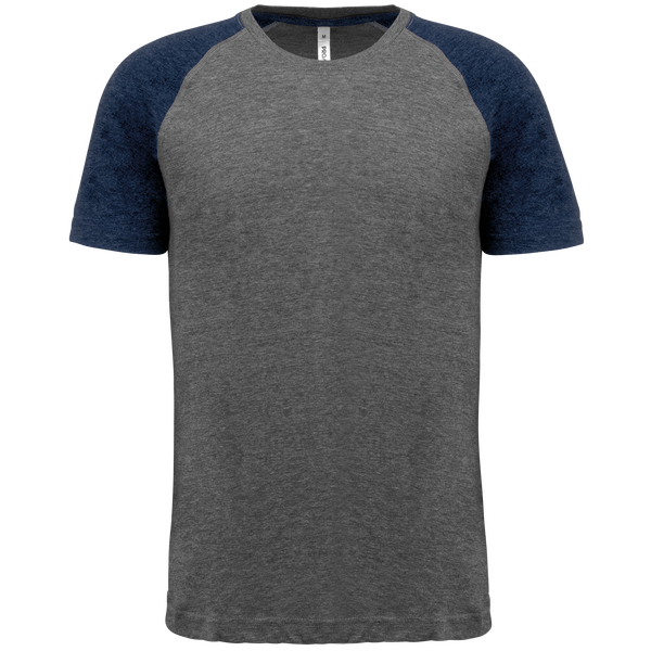 Grey Heather / Sporty Navy Heather