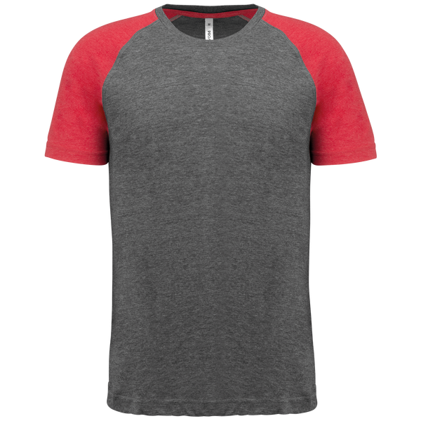 Grey Heather / Sporty Red Heather