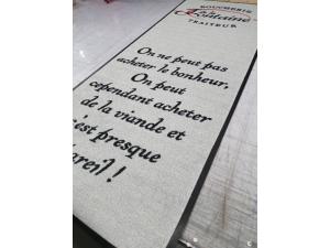 Tapis entre Boucherie Traiteur