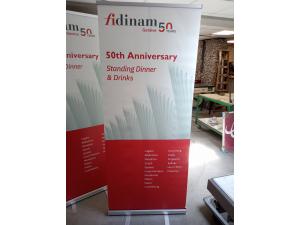 Roll-up banner 85 cm imprim