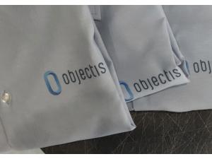 Chemise/Surchemise Russell avec impression dtf quadri coeur pour Objectis SA � Yverdon