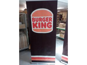 Impression de roll-up personnalis pour Burger King