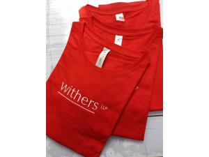 Personnalisation de t-shirt avec Broderie pour Withers