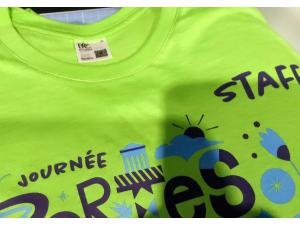 TShirt impression couleur par transfert pour la journ�e portes ouvertes de WTO-OMC � Geneva