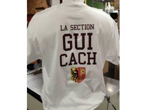 TShirt Fruit of the Loom SC6 marquage dft couleur face avant et arri�re pour Soci�t� Synergestion Sa � Grand-Lancy