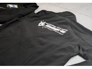 Veste Softshelle Russell RU410M avec broderie de leur logo sur le coeur et le dos pour Walkyrie Engineering Switzerland � Neyruz
