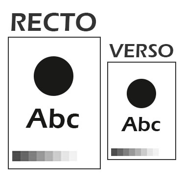 Impression : Noir Recto / Noir Verso