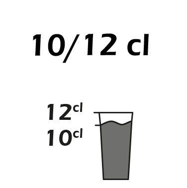 Capacit : 10/12cl (Vin)