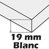 PVC expans Blanc 3mm