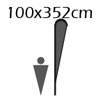 Format :  100x352 cm
