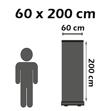 Format : 60 x 200 cm