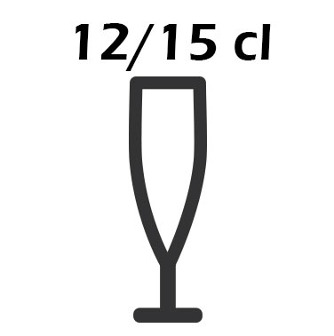 Produits : 12/15cl (coupe champagne  pied)