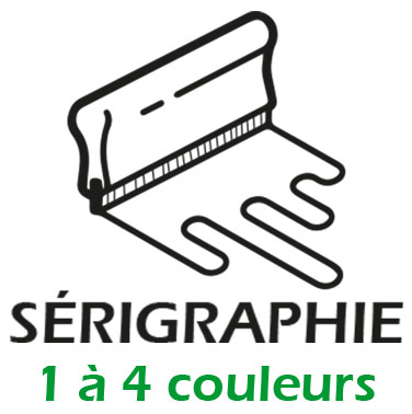 Srigraphie 1  4 couleurs : (Maximum 50x30 mm)